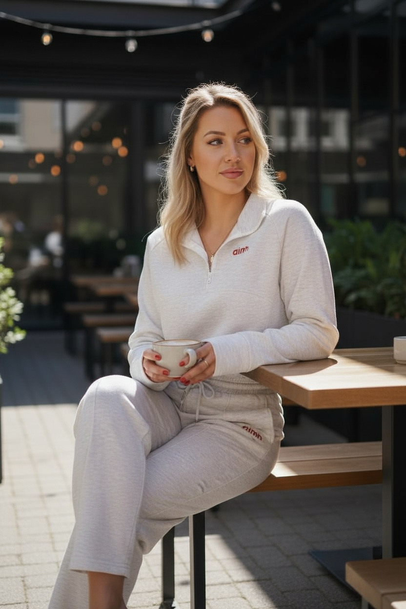 SWEAT-SHIRT CROP — ORIGINAL LIFE 1984