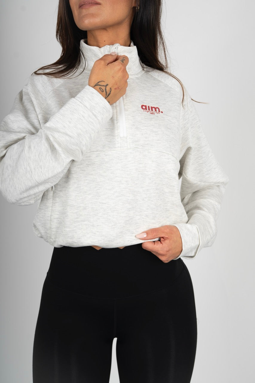 SWEAT-SHIRT CROP — ORIGINAL LIFE 1984