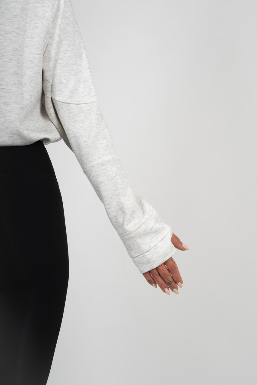 SWEAT-SHIRT CROP — ORIGINAL LIFE 1984