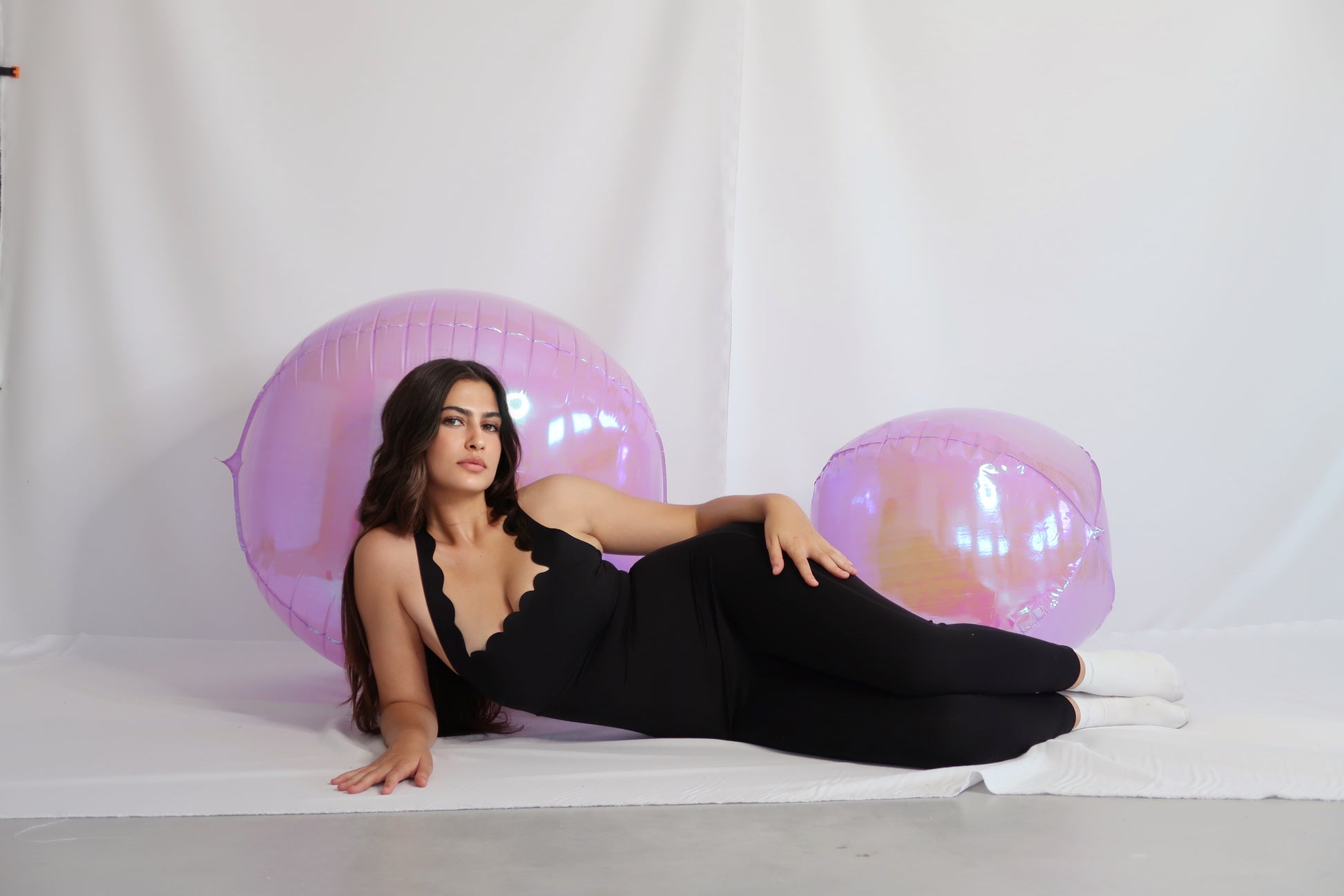 COMBINAISON DE YOGA FESTONNÉE — MILANO